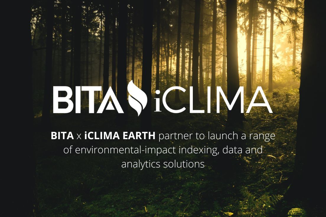 BITA and iCLIMA partner to launch a range of environmental-impact indexing, data and analytics solutions