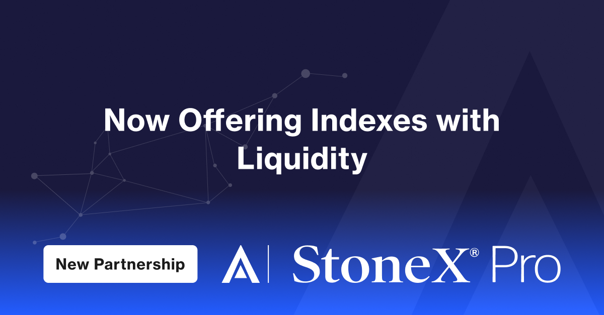 BITA & StoneX Pro Now Offering Indexes With Liquidity